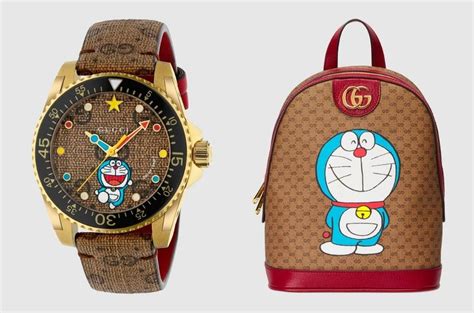 gucci doraemon keychain|gucci doraemon collection.